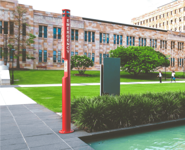 emergency help point bollard, tertiary market