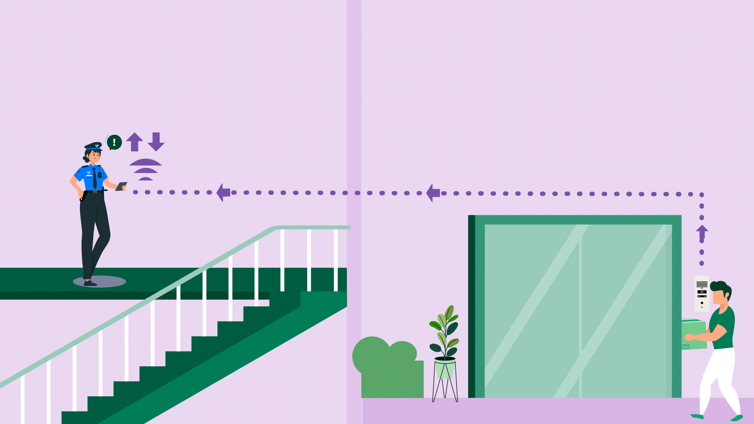 Call divert intercom feature