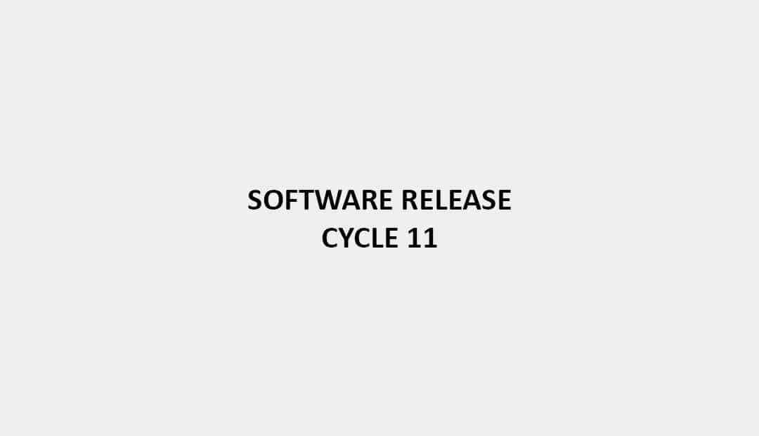 RELEASE NOTES C11