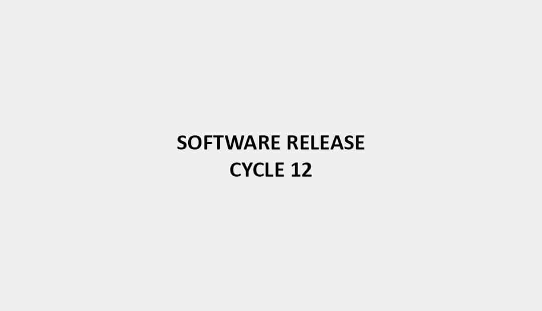 RELEASE NOTES C12